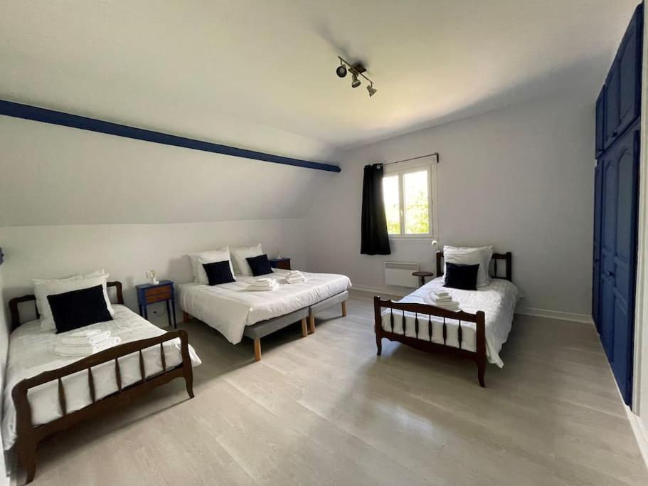 Gite Omaha 3 Etoiles - La Ferme Delaunay Saint-Come-du-Mont Buitenkant foto