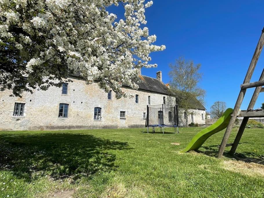 Gite Omaha 3 Etoiles - La Ferme Delaunay Saint-Come-du-Mont Buitenkant foto