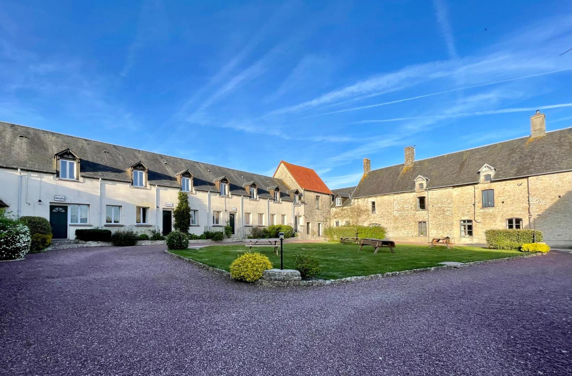 Gite Omaha 3 Etoiles - La Ferme Delaunay Saint-Come-du-Mont Buitenkant foto
